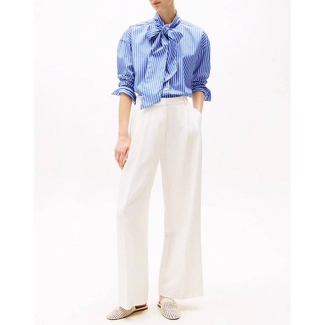 Product TOMMY HILFIGER SOFT CO BOW COLLAR LS SHIRT base image