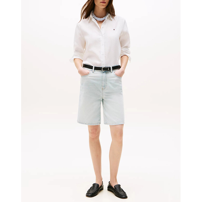 Product TOMMY HILFIGER ESS LINEN RELAXED SHIRT base image