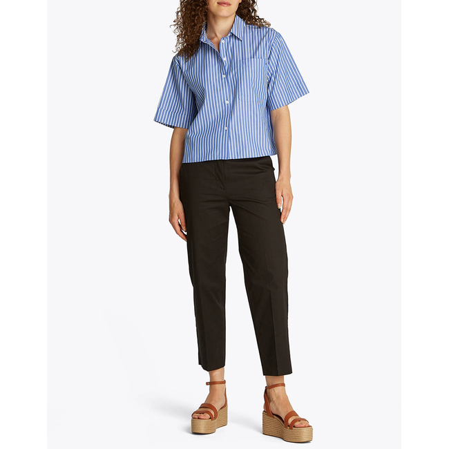 Product TOMMY HILFIGER POPLIN BOXY SHORT S/S SHIRT base image