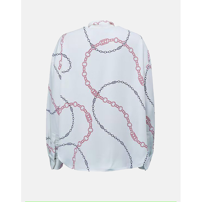 Product TOMMY HILFIGER FLUID VISCOSE BOW LS BLOUSE base image