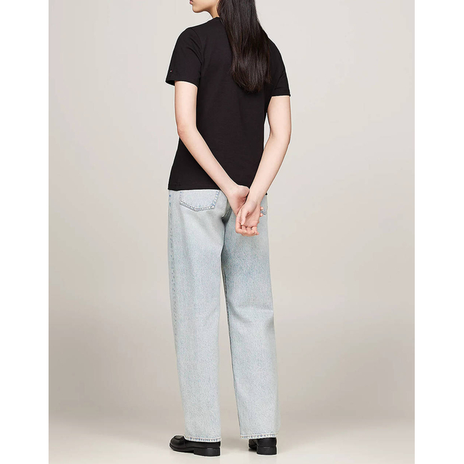 Product TOMMY HILFIGER NOS SCRIPT REGULAR C-NK SS base image