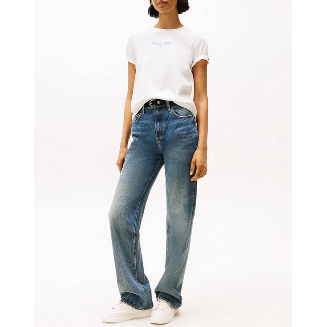Product TOMMY HILFIGER REG SCRIPT C-NK TEE SS base image