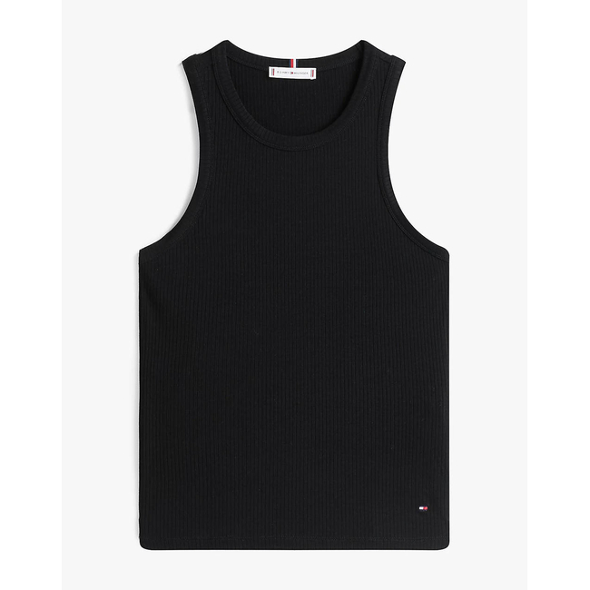 Product TOMMY HILFIGER SLIM 5X2 RIB TANK TOP NS base image