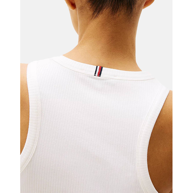 Product TOMMY HILFIGER SLIM 5X2 RIB TANK TOP NS base image
