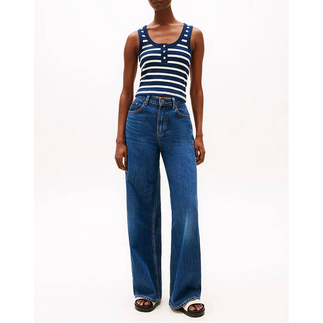Product TOMMY HILFIGER SLIM HENLEY GB SCOOP-NK TANK TOP base image