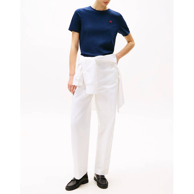 Product TOMMY HILFIGER REG CONTRAST FLAG SS TEE base image