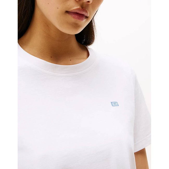 Product TOMMY HILFIGER REG CONTRAST FLAG SS TEE base image