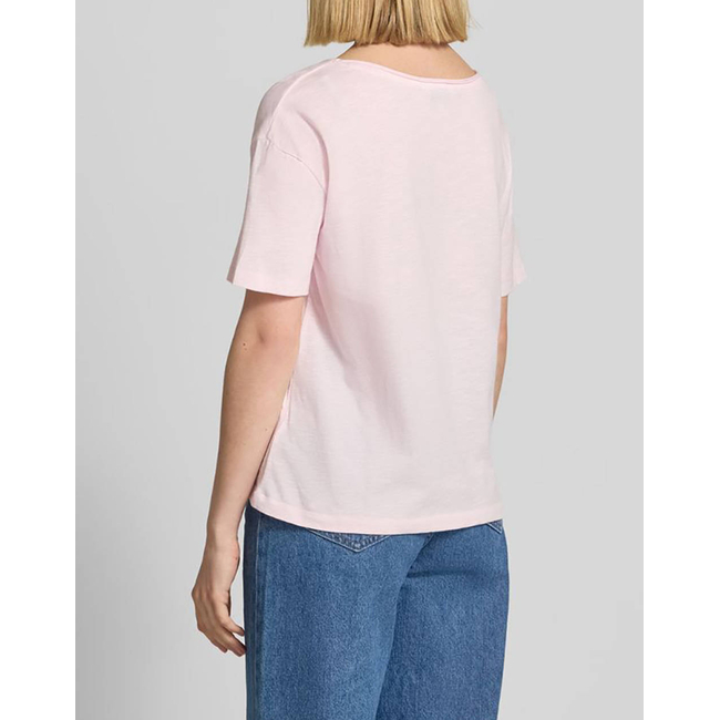 Product TOMMY HILFIGER SLUB CROP V-NK SS base image