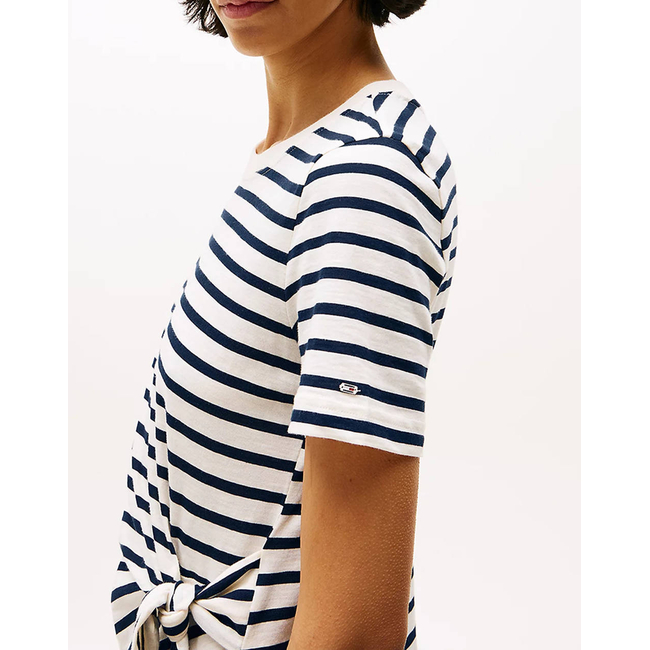 Product TOMMY HILFIGER KNOT BOAT-NK SS TEE base image
