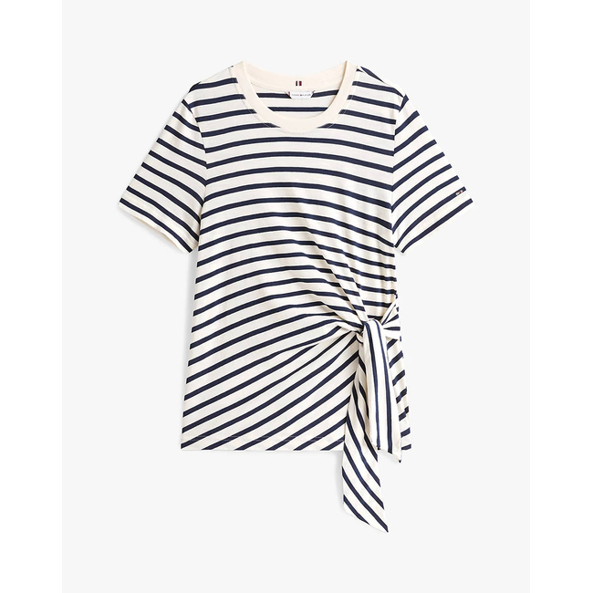 Product TOMMY HILFIGER KNOT BOAT-NK SS TEE base image
