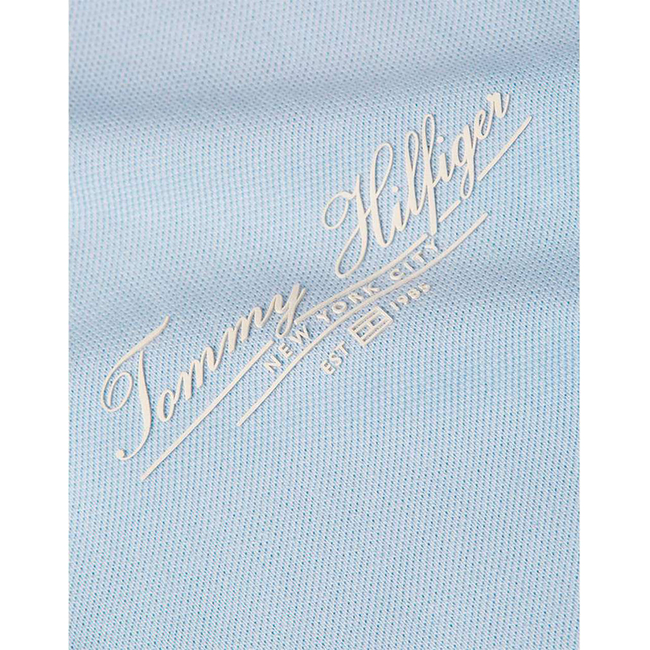 Product TOMMY HILFIGER SLIM SCRIPT POLO SS base image