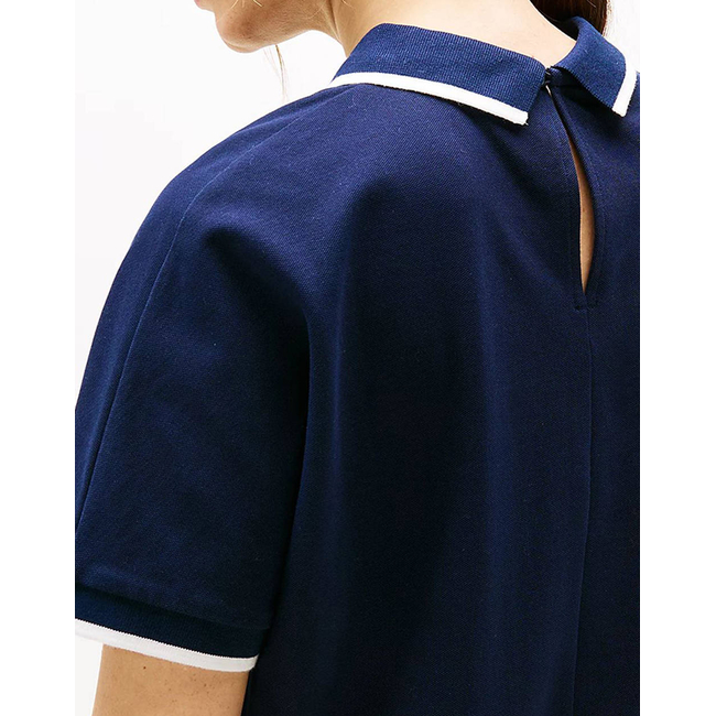 Product TOMMY HILFIGER SCRIPT CREW-NK POLO SS base image