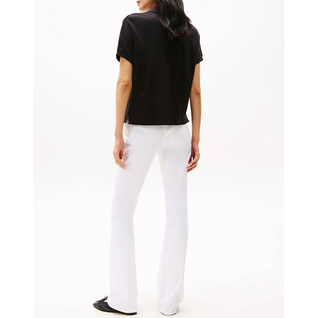 Product TOMMY HILFIGER LYOCELL OPEN-NK RELAXED POLO SS base image