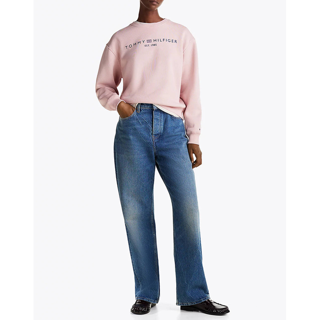 Product TOMMY HILFIGER MDRN REG CORP LOGO C-NK SWTSHRT base image