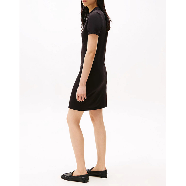Product TOMMY HILFIGER SLIM OPEN NK POLO DRESS SS base image
