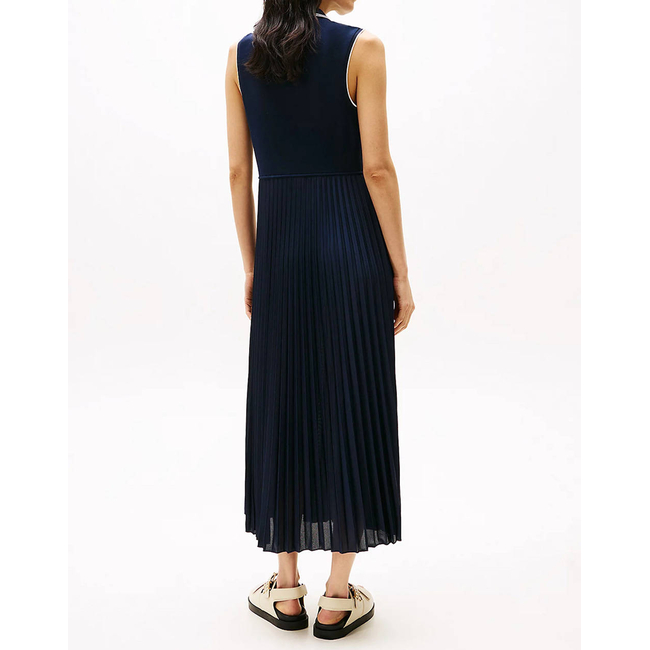 Product TOMMY HILFIGER SPORTY PLEATED POLO DRESS NS base image
