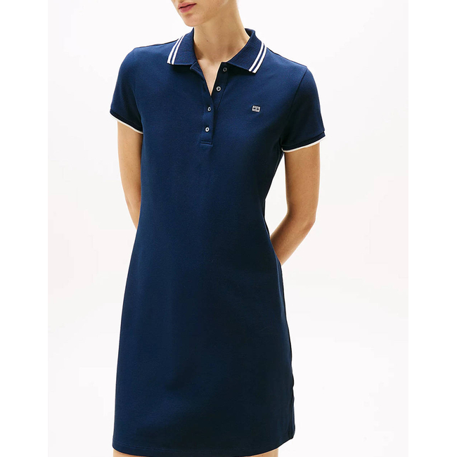 Product TOMMY HILFIGER SPORTY FEMININE REG POLO DRESS base image