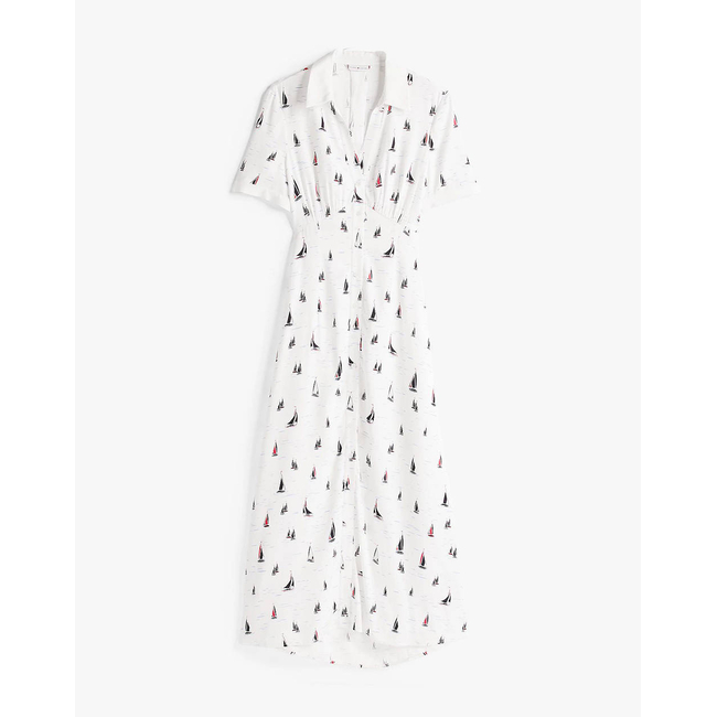 Product TOMMY HILFIGER FLUID VIS BOAT S/S SHIRT DRESS base image