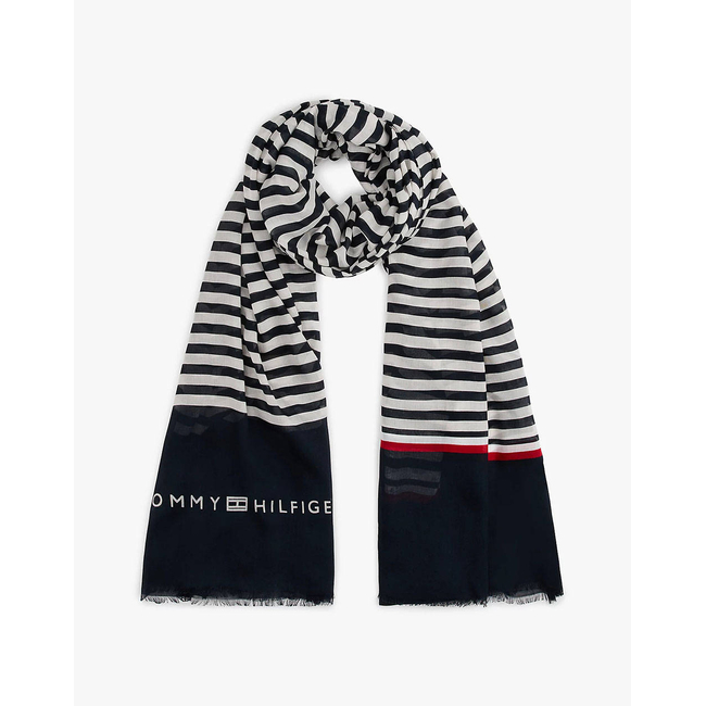 Product TOMMY HILFIGER ESSENTIAL FLAG SCARF base image
