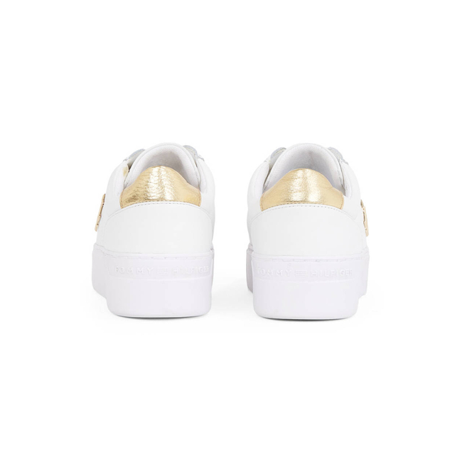Product TOMMY HILFIGER PLATFORM COURT SNEAKER METALLICS base image