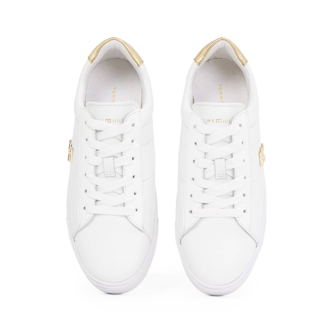 Product TOMMY HILFIGER PLATFORM COURT SNEAKER METALLICS base image