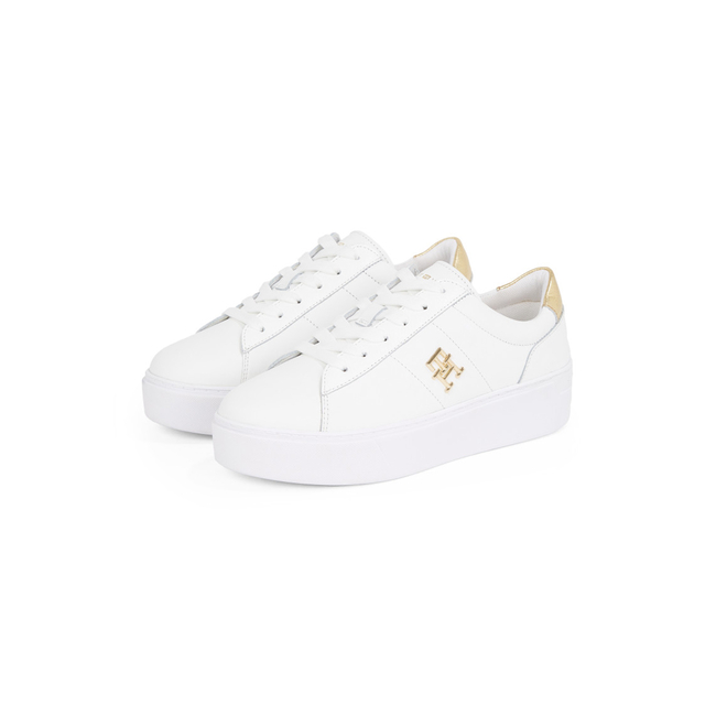 Product TOMMY HILFIGER PLATFORM COURT SNEAKER METALLICS base image