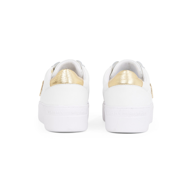 Product TOMMY HILFIGER PLATFORM COURT SNEAKER METALLICS base image