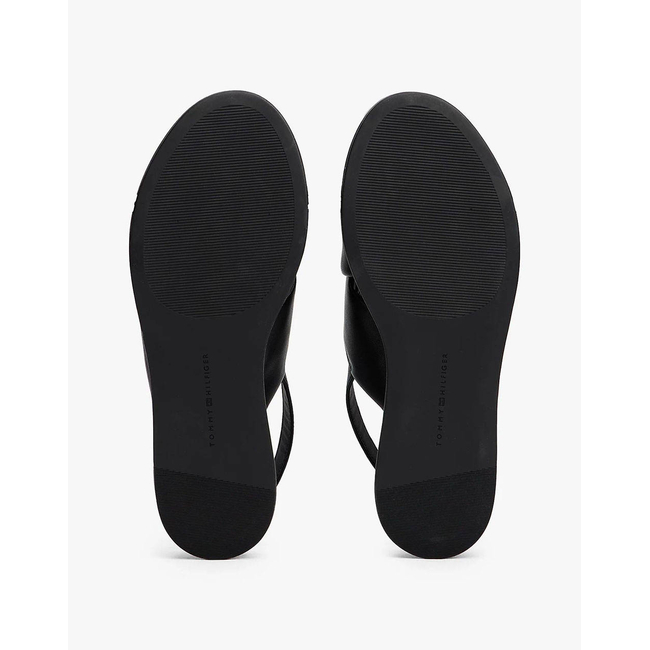 Product TOMMY HILFIGER TH LOGO HW PADDED LEATHER SANDAL base image