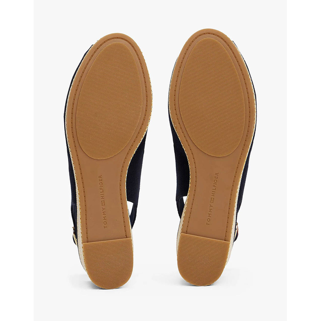 Product TOMMY HILFIGER FLAG MID WEDGE ESPAD SLINGBACK base image