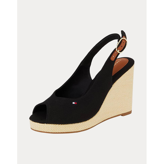 Product TOMMY HILFIGER FLAG HIGH WEDGE ESPAD SLINGBACK base image