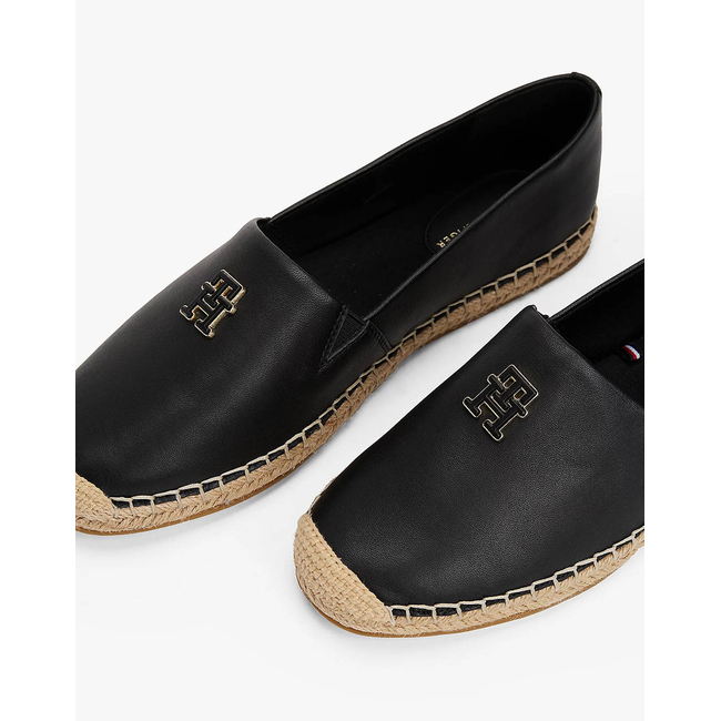 Product TOMMY HILFIGER TH LOGO LEATHER ESPADRILLE base image
