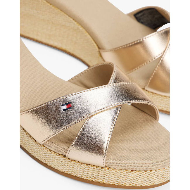 Product TOMMY HILFIGER FLAG METALLIC MID WEDGE ESPAD base image