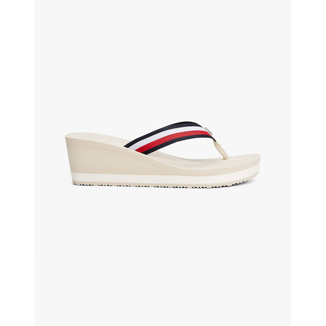 Product TOMMY HILFIGER TH CORPORATE WEDGE BEACH SANDAL base image