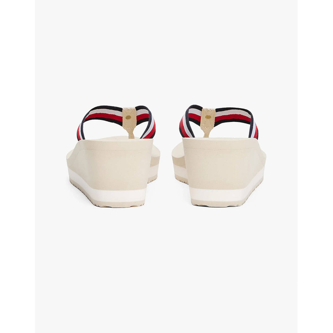 Product TOMMY HILFIGER TH CORPORATE WEDGE BEACH SANDAL base image