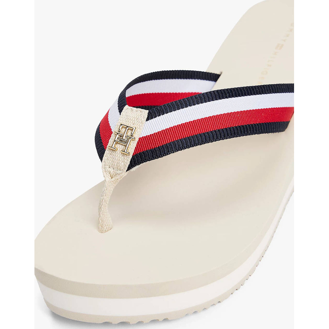 Product TOMMY HILFIGER TH CORPORATE WEDGE BEACH SANDAL base image