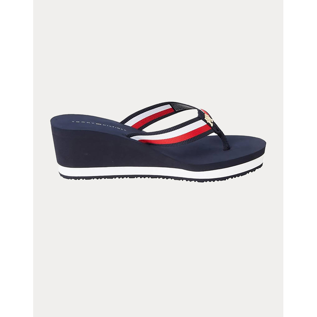 Product TOMMY HILFIGER TH CORPORATE WEDGE BEACH SANDAL base image