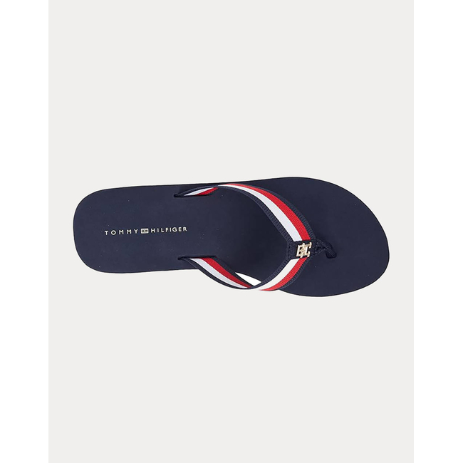 Product TOMMY HILFIGER TH CORPORATE WEDGE BEACH SANDAL base image
