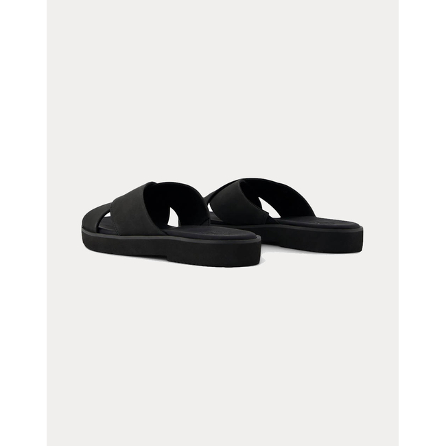 Product TOMS BLK LEATHER WM MAECRS SAND base image