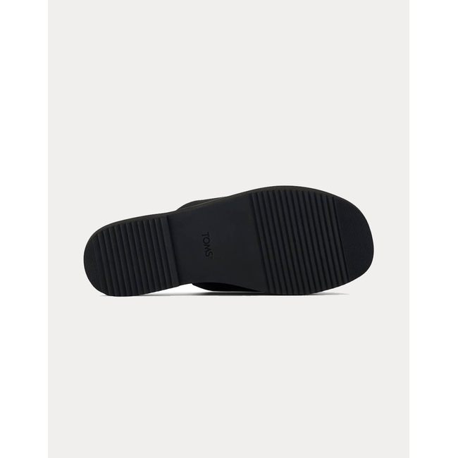 Product TOMS BLK LEATHER WM MAECRS SAND base image