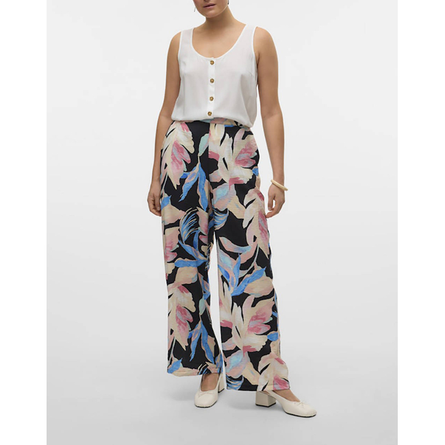 Product VERO MODA VMJOSIE HW WIDE PANT WVN GA base image