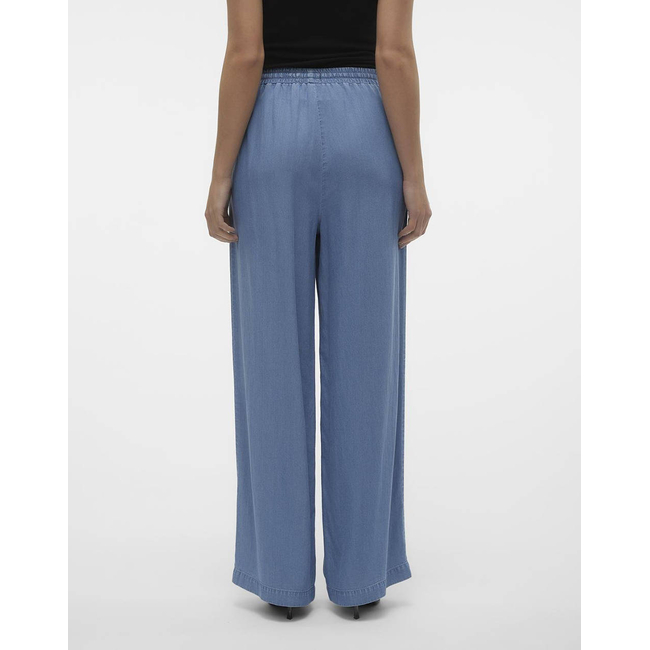 Product VERO MODA VMBREE HW LONG LOOSE TENCEL PANTS GA base image