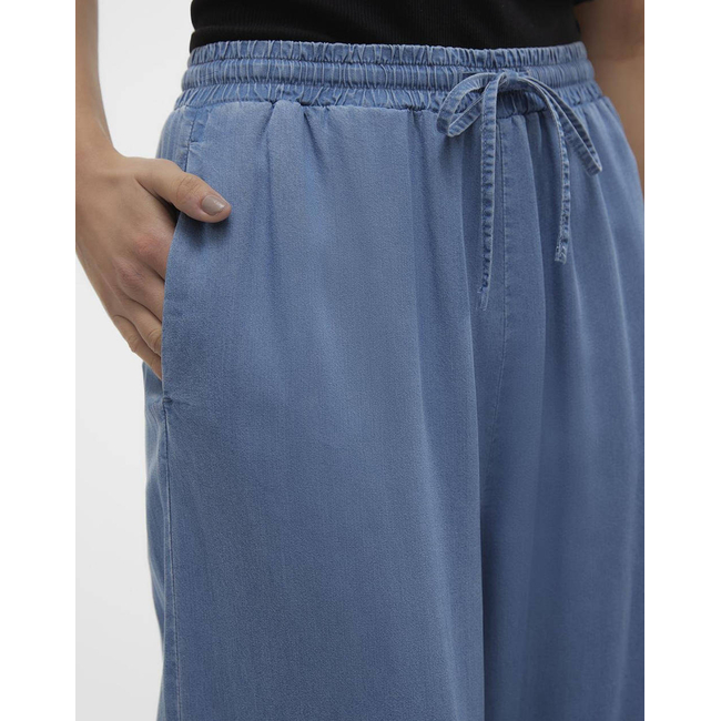 Product VERO MODA VMBREE HW LONG LOOSE TENCEL PANTS GA base image