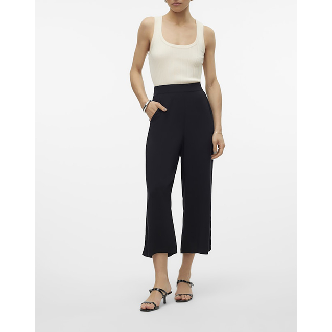 Product VERO MODA VMEASY JOY HW CULOTTE PANTS WVN GA base image