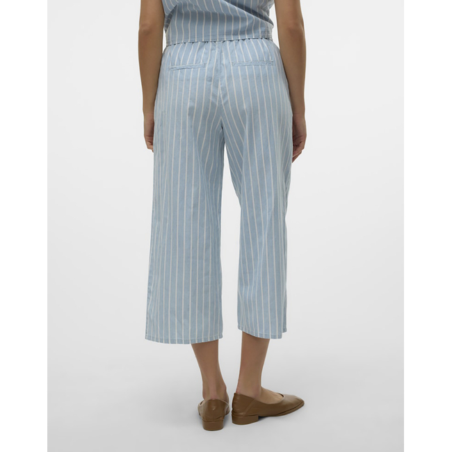 Product VERO MODA VMXENIA HR CHAMBRAY PAPERBAG CULOTTE base image