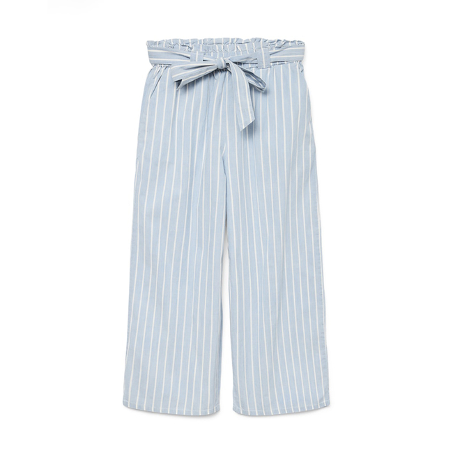 Product VERO MODA VMXENIA HR CHAMBRAY PAPERBAG CULOTTE base image