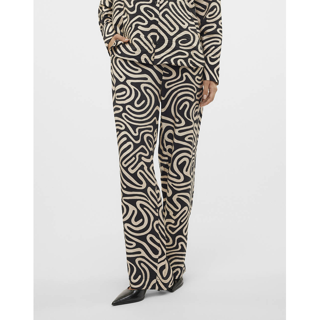 Product VERO MODA VMVIGDIS H/W PANTS WVN BTQ GA base image