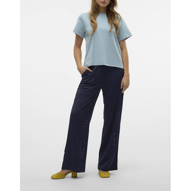 Product VERO MODA VMTHAS NW WIDE PANT JRS GA VO base image