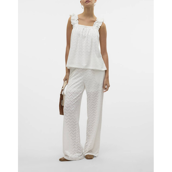 Product VERO MODA VMTHAS NW WIDE PANT JRS GA VO base image