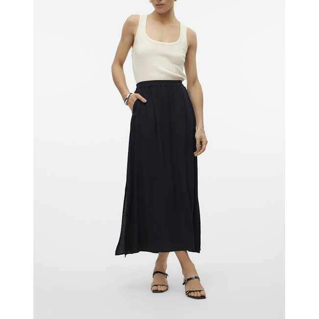 Product VERO MODA VMEASY JOY MAXI SLIT SKIRT WVN GA base image