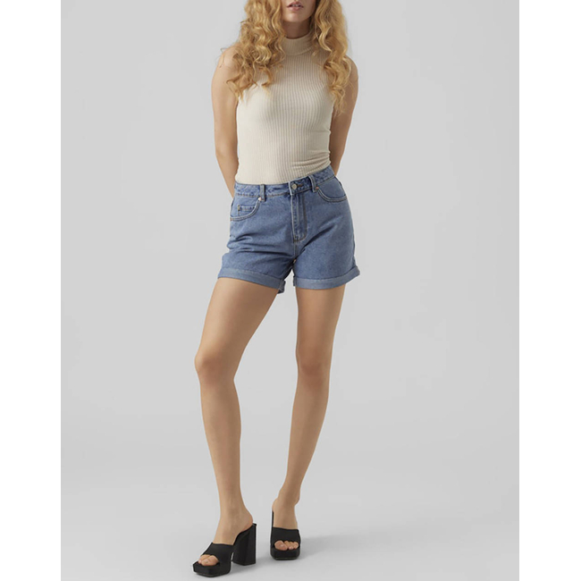 Product VERO MODA VMZURI HR LOOSE DENIM SHORTS MIX GA NOOS base image